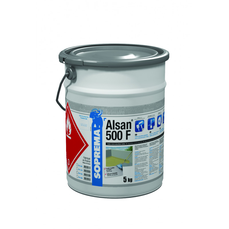 Résine polyuréthane pour finition - ALSAN® 500 F - RAL1001 - Seau de 5 kg