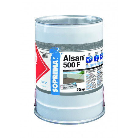 Résine polyuréthane pour finition - ALSAN® 500 F - RAL1001 - Seau de 25 kg