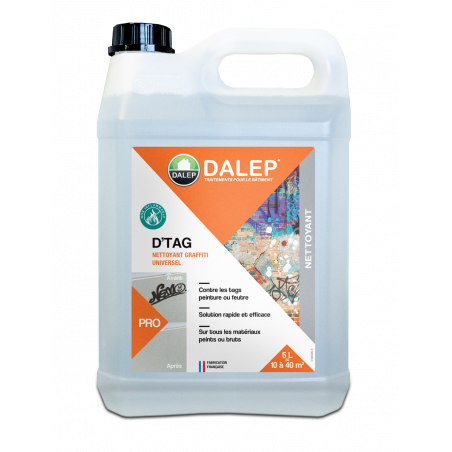 DALEP D'TAG - Nettoyant graffiti universel 5L