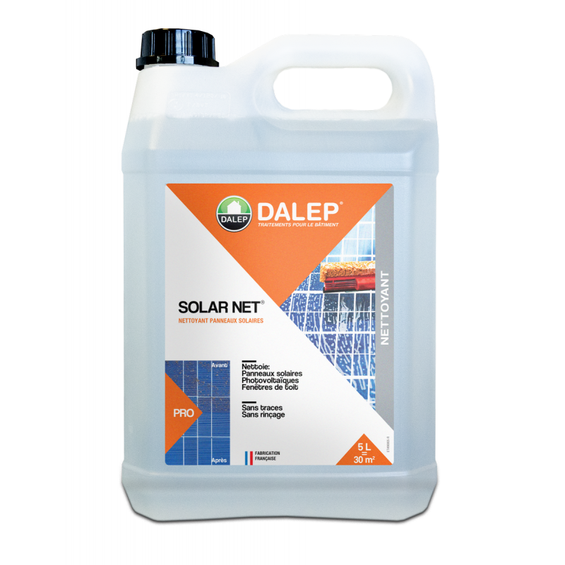 SOLAR NET 5 lt (nettoyant panneaux solaire)