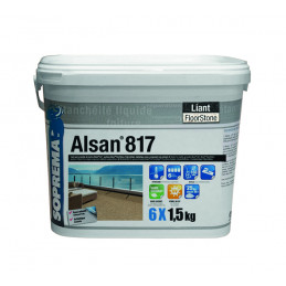 ALSAN® 817 LIANT SANS SOLVANT - Seau plastique de 4 Poches de 1,5 kg