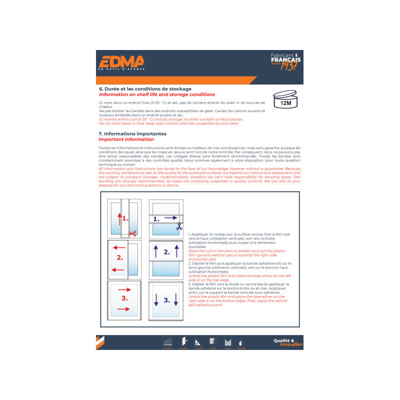 COVERSMART 160 - Film de protection autoadhésif extensible et ajustable