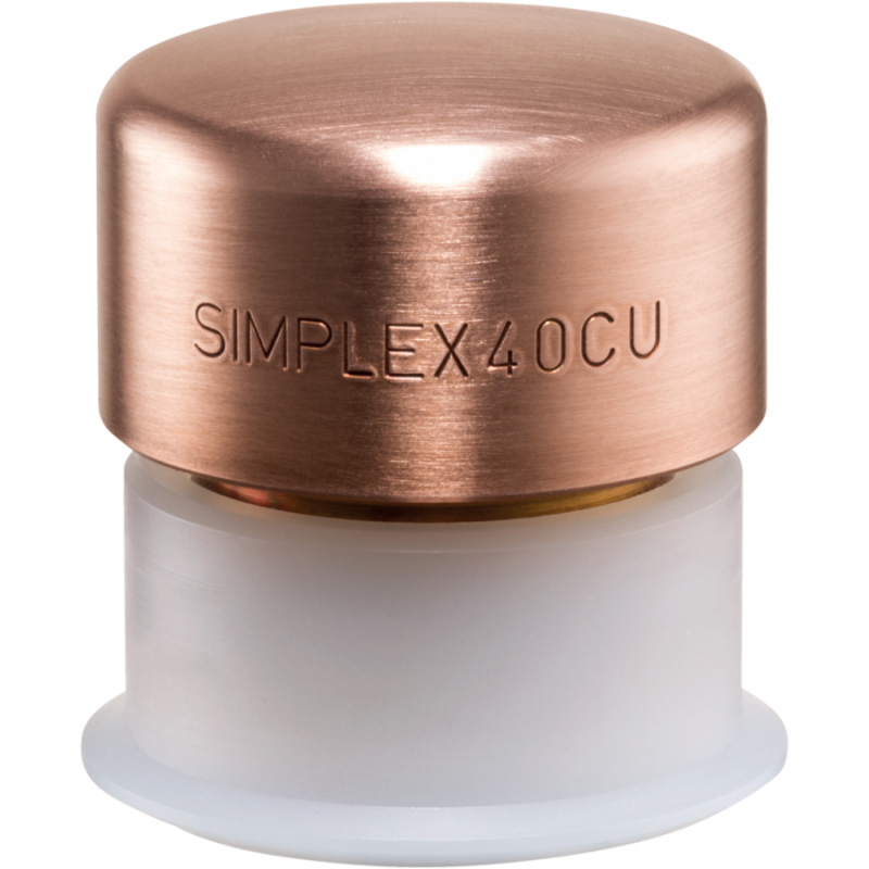 Embouts SIMPLEX avec douille plastique dur, Ø 30, cuivre Embouts SIMPLEX avec douille plastique dur, Ø 30, cuivre