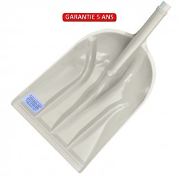 PELLE PLASTIQUE BLANCHE SANS MANCHE + ETIQ ALIMENTAIRE